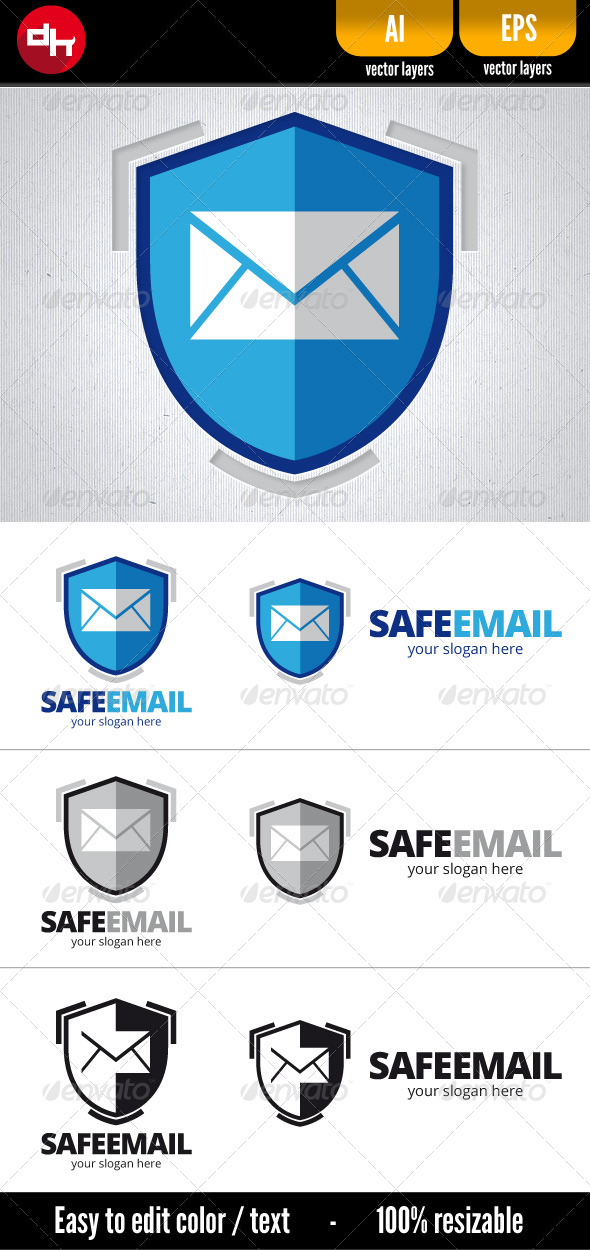 GraphicRiver Safe Email 6509225 GraphicRiver Safe Email 6509225