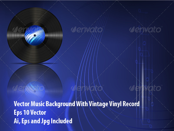 GraphicRiver Vinyl Record 6509506 GraphicRiver Vinyl Record 6509506