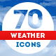 70 Weather Icons