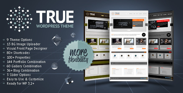 TrueWP Flexible WordPress Theme - ThemeForest Item for Sale