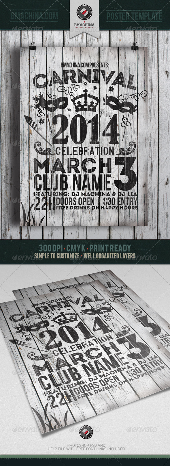 GraphicRiver Carnival Celebration Flyer Template 6511004 GraphicRiver Carnival Celebration Flyer Template 6511004