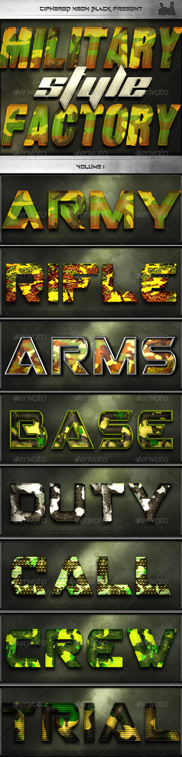 GraphicRiver Military Style Factory Volume 01 6518473 GraphicRiver Military Style Factory Volume 01 6518473