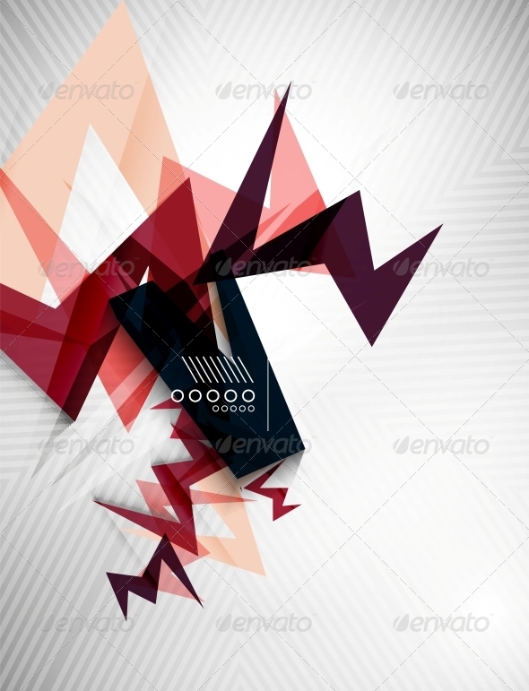 GraphicRiver Geometric Lightning Business Background 6520576 GraphicRiver Geometric Lightning Business Background 6520576