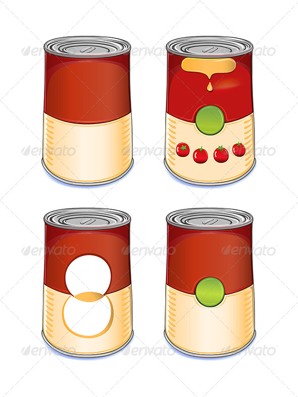 GraphicRiver Template Tin Can Tomato Soup 6524274 GraphicRiver Template Tin Can Tomato Soup 6524274