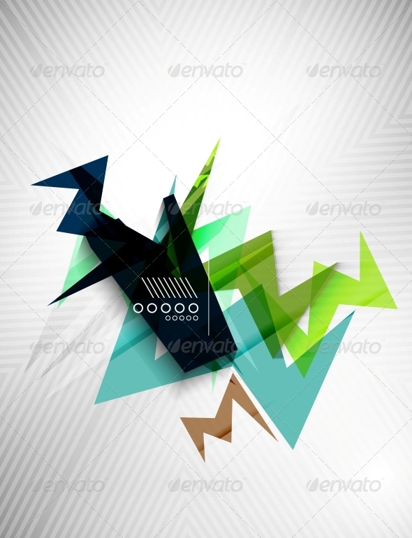 GraphicRiver Geometric Lightning Business Background 6525036 GraphicRiver Geometric Lightning Business Background 6525036