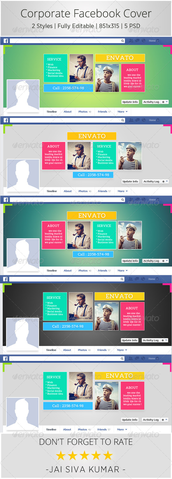 GraphicRiver Corporate Facebook Timeline 6526536 GraphicRiver Corporate Facebook Timeline 6526536