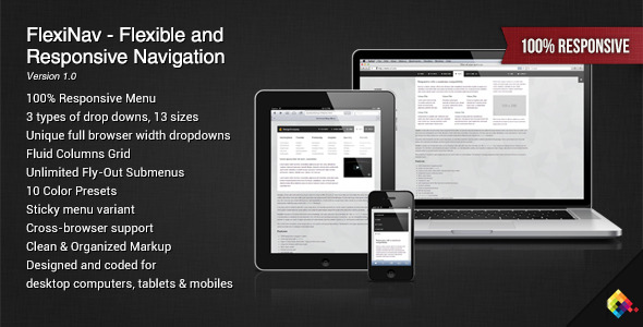 CodeCanyon FlexiNav Flexible and Responsive Navigation 6528657 CodeCanyon FlexiNav Flexible and Responsive Navigation 6528657