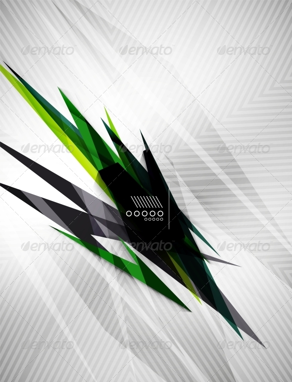 GraphicRiver Geometric Lightning Business Background 6531585 GraphicRiver Geometric Lightning Business Background 6531585