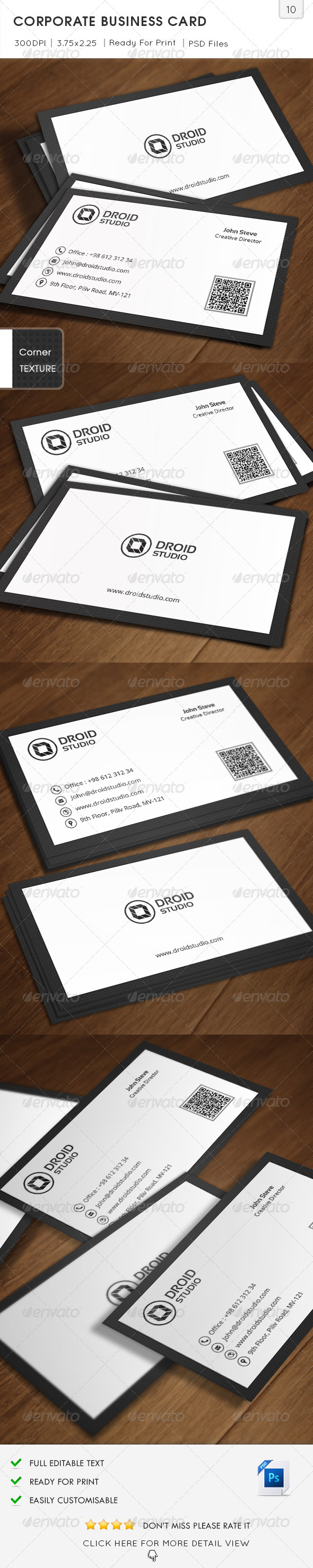 GraphicRiver Corporate Business Card v10 6534530 GraphicRiver Corporate Business Card v10 6534530