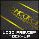 5 Styles Logo Preview Mock-ups - GraphicRiver Item for Sale