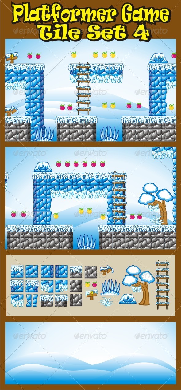 GraphicRiver Platformer Game Tile Set 4 6536602 GraphicRiver Platformer Game Tile Set 4 6536602