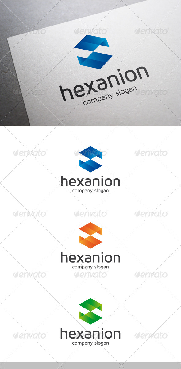 GraphicRiver Hexanion Logo 6539233 GraphicRiver Hexanion Logo 6539233
