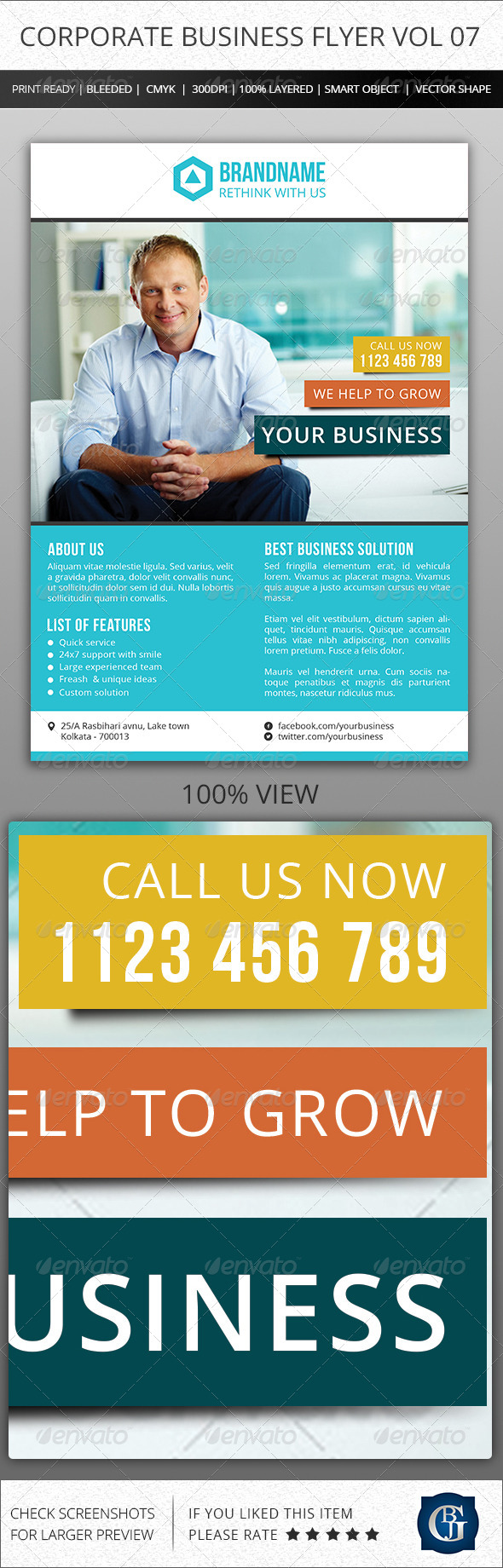 GraphicRiver Corporate Creative Business Flyer Vol 07 6543174 GraphicRiver Corporate Creative Business Flyer Vol 07 6543174