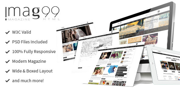 ThemeForest iMag99 Magazine and Multi-purpose Theme 6541136 ThemeForest iMag99 Magazine and Multi-purpose Theme 6541136