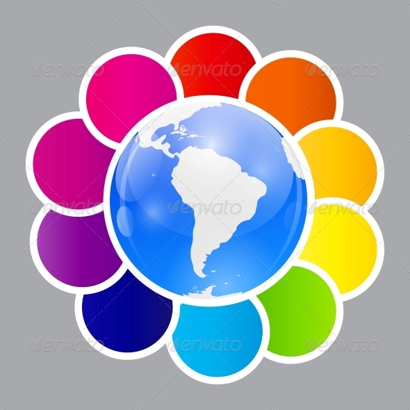 GraphicRiver Concept of Colorful Circular Banners 6548117 GraphicRiver Concept of Colorful Circular Banners 6548117