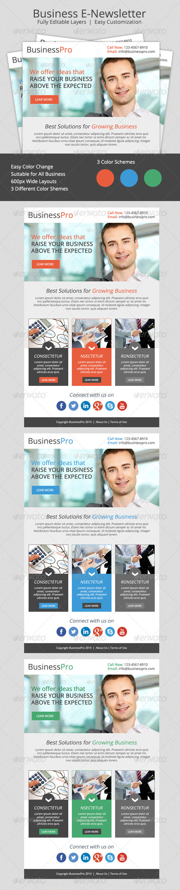 GraphicRiver BusinessPro Email Newsletter Template 6531718 GraphicRiver BusinessPro Email Newsletter Template 6531718
