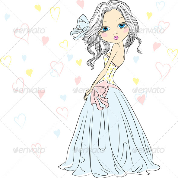 GraphicRiver Bride in her Wedding Dress 6554825 GraphicRiver Bride in her Wedding Dress 6554825