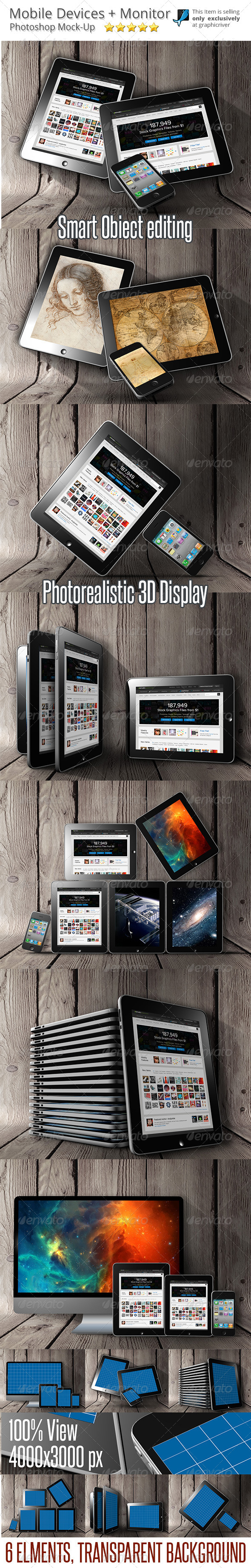 GraphicRiver Mobile Devices Mock-Up 6559131 GraphicRiver Mobile Devices Mock-Up 6559131