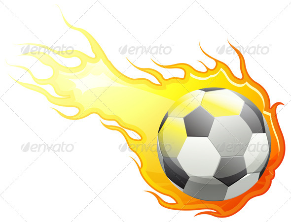 GraphicRiver Football on Fire 6559689 GraphicRiver Football on Fire 6559689