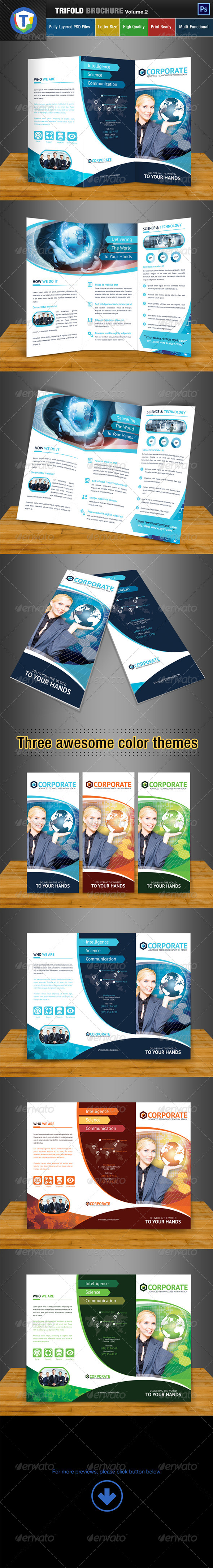 GraphicRiver Trifold Brochure Volume 2 6566115 GraphicRiver Trifold Brochure Volume 2 6566115
