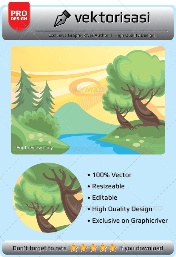 GraphicRiver Cozy Nature 6566117 GraphicRiver Cozy Nature 6566117