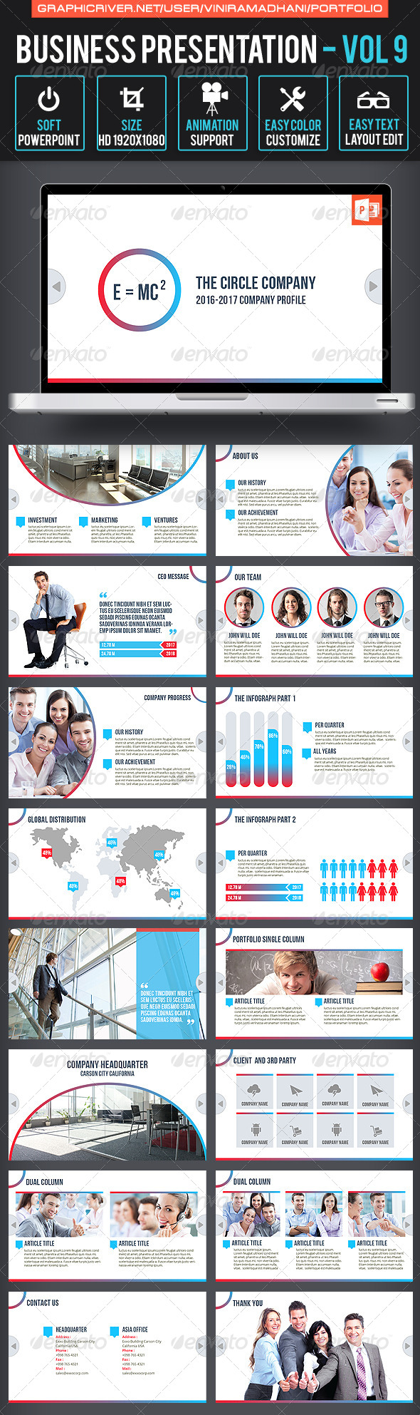 GraphicRiver Business Presentation Volume 9 6571460 GraphicRiver Business Presentation Volume 9 6571460
