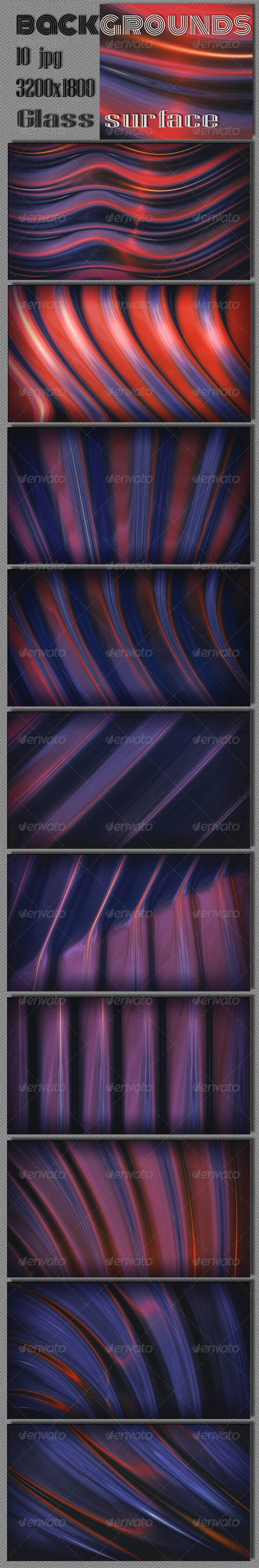 GraphicRiver Glass Surface Backgrounds 6572968 GraphicRiver Glass Surface Backgrounds 6572968