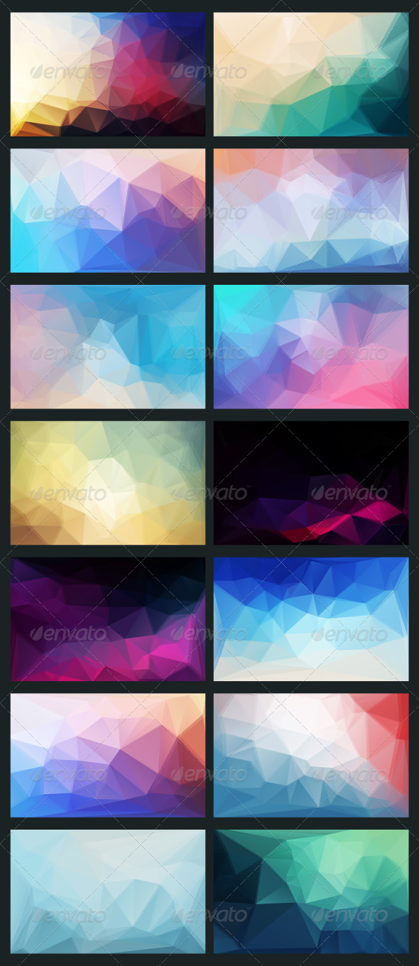 GraphicRiver Vector Abstract Background in Style Flat 6581654 GraphicRiver Vector Abstract Background in Style Flat 6581654