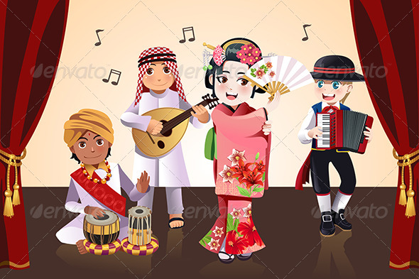GraphicRiver Kids Performing 6582061 GraphicRiver Kids Performing 6582061