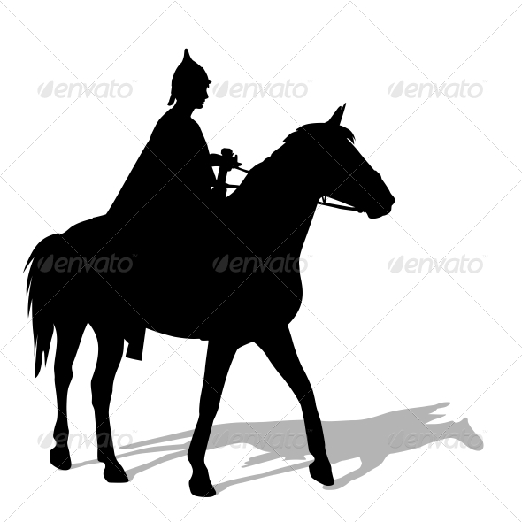 GraphicRiver Rider on a Horse 6583998 GraphicRiver Rider on a Horse 6583998
