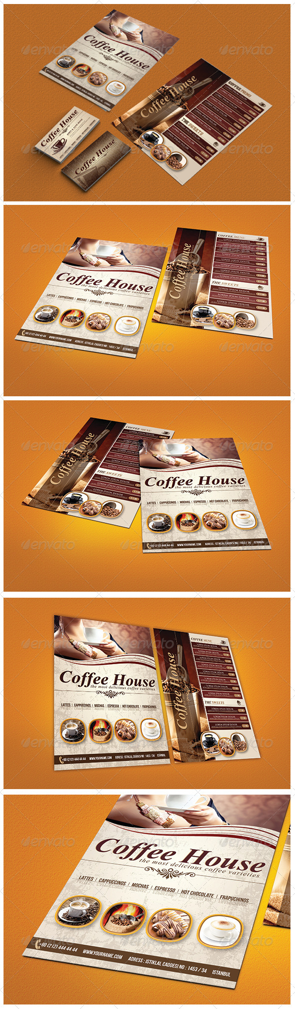 GraphicRiver Cafe Menu Flyer & Business Card 6552032 GraphicRiver Cafe Menu Flyer & Business Card 6552032