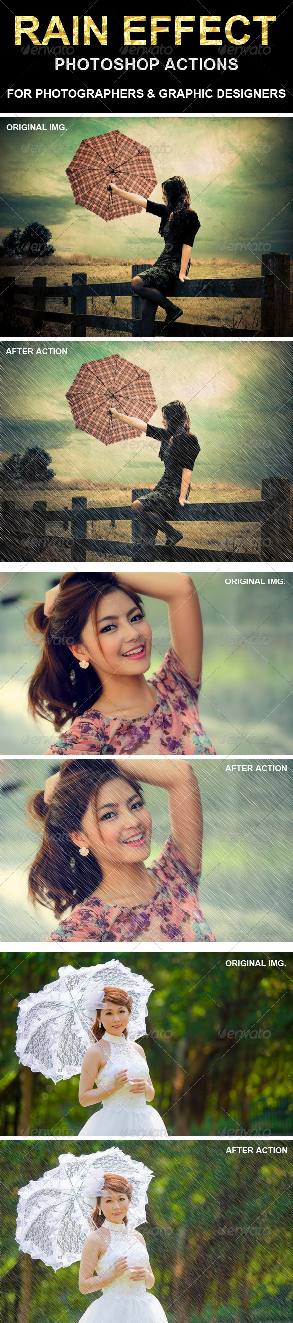GraphicRiver Rain Effect Photoshop Action 6589313 GraphicRiver Rain Effect Photoshop Action 6589313