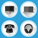 Flat Icons and Pictograms Set