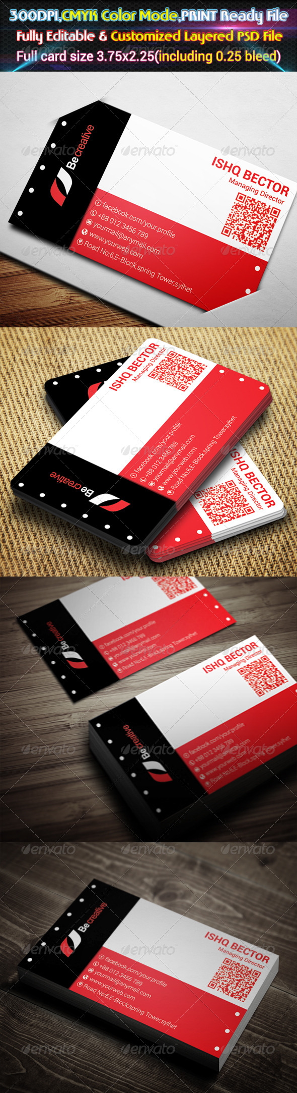GraphicRiver Creative Business Card 6592603 GraphicRiver Creative Business Card 6592603