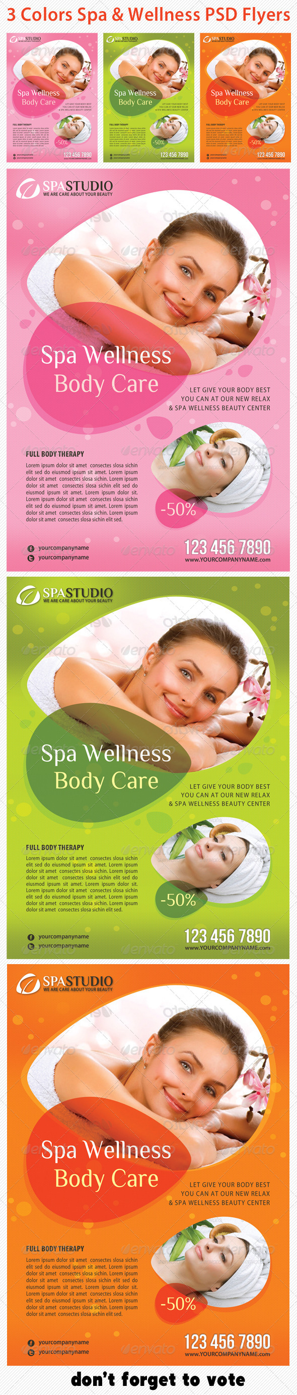 GraphicRiver Spa Studio Flyer 16 6592990 GraphicRiver Spa Studio Flyer 16 6592990