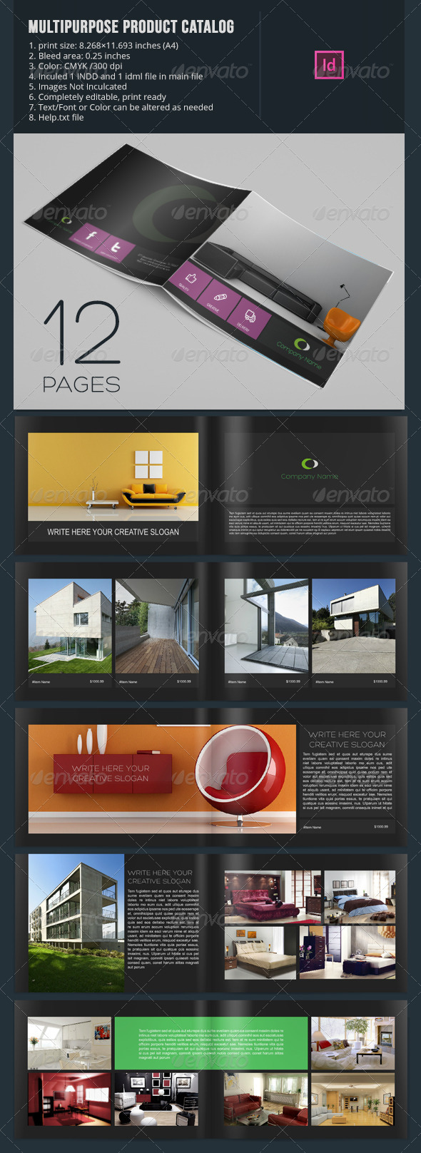 GraphicRiver Multipurpose Product Catalog 12 Pages 6586295 GraphicRiver Multipurpose Product Catalog 12 Pages 6586295