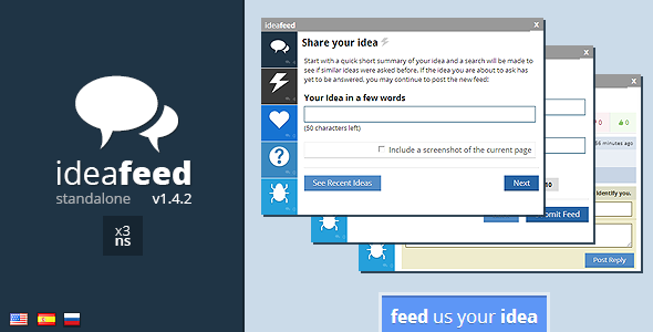 IdeaFeed - Interactive User Feedback System - CodeCanyon Item for Sale
