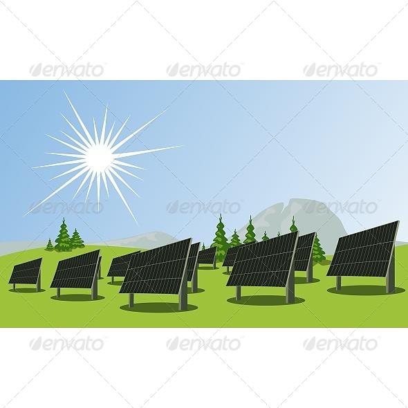 GraphicRiver Solar Panels 6603366 GraphicRiver Solar Panels 6603366