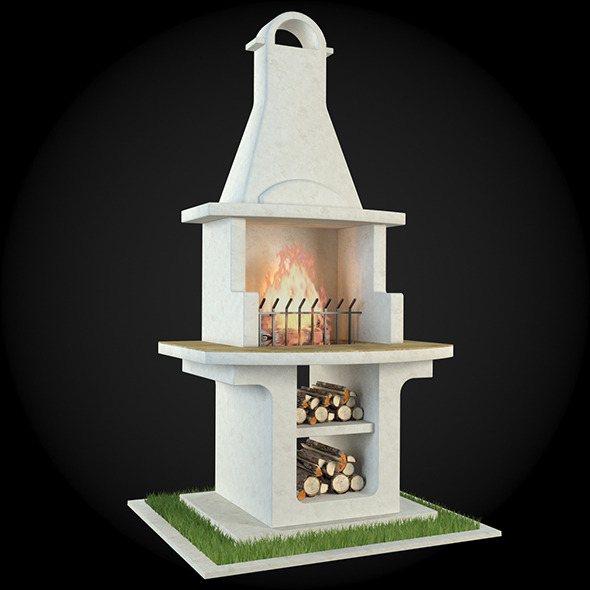 3DOcean Garden Fireplace 008 6609135 3DOcean Garden Fireplace 008 6609135
