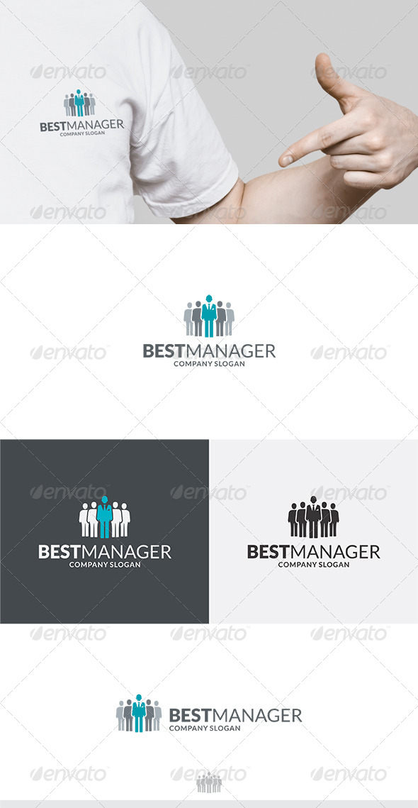 GraphicRiver Best Manager Logo 6610975 GraphicRiver Best Manager Logo 6610975
