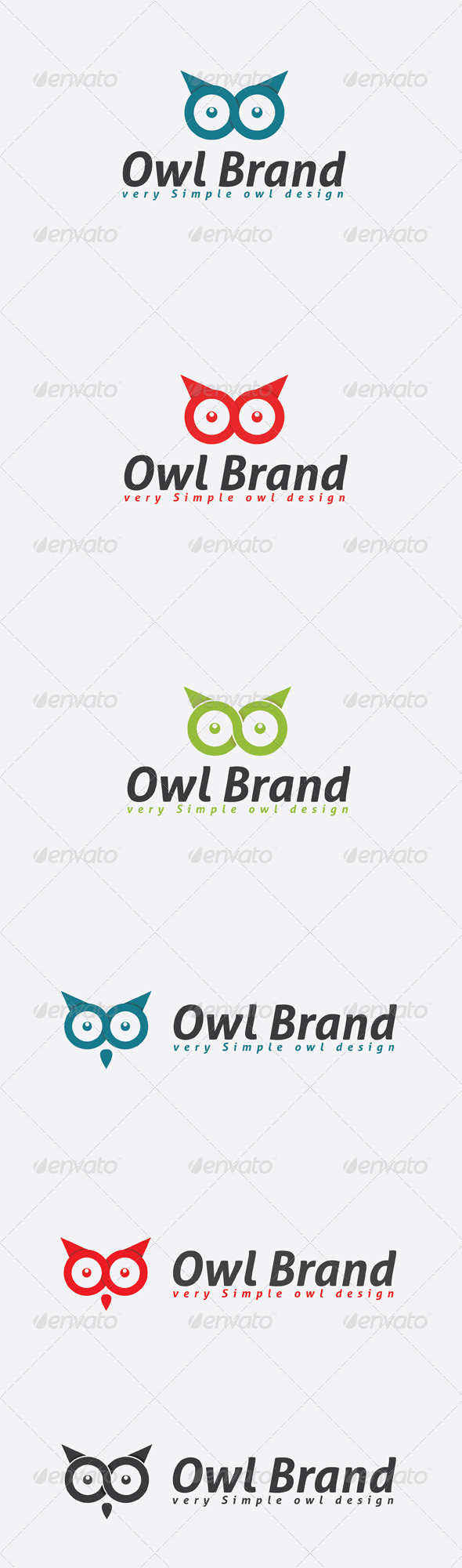 Infinity Owl Logo (Vector)