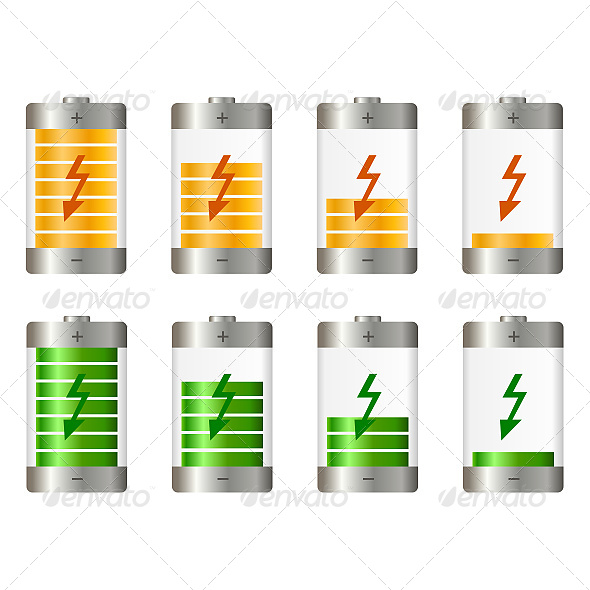 GraphicRiver Battery Illustration 6618763 GraphicRiver Battery Illustration 6618763
