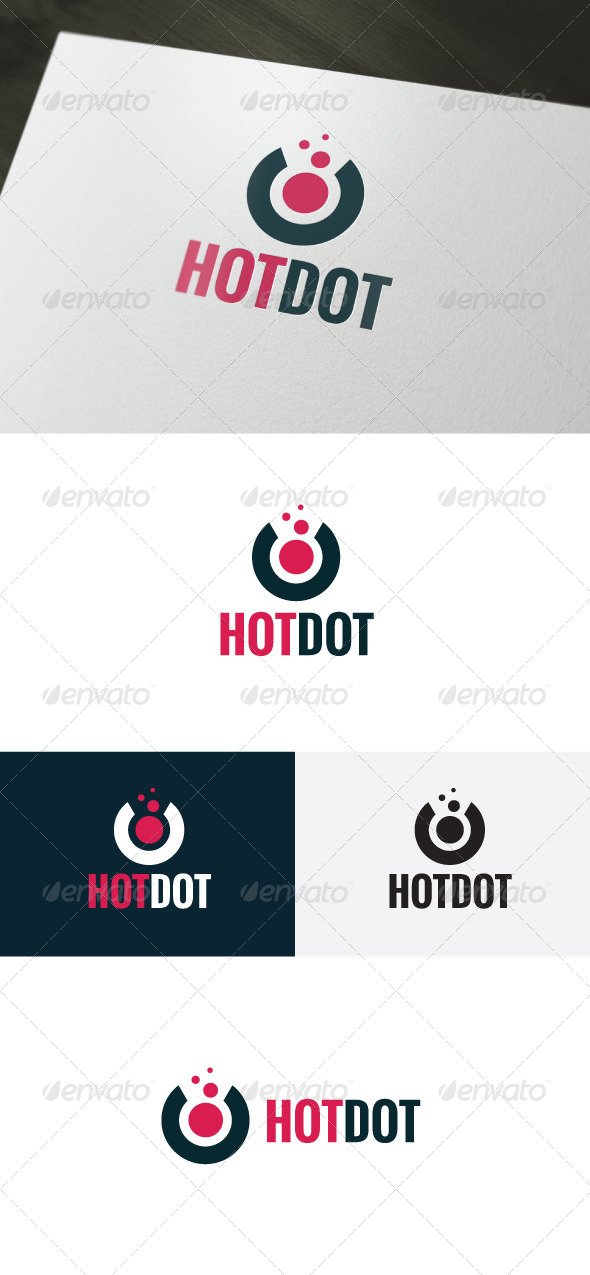 GraphicRiver Hot Dot Logo Point 6619538 GraphicRiver Hot Dot Logo Point 6619538