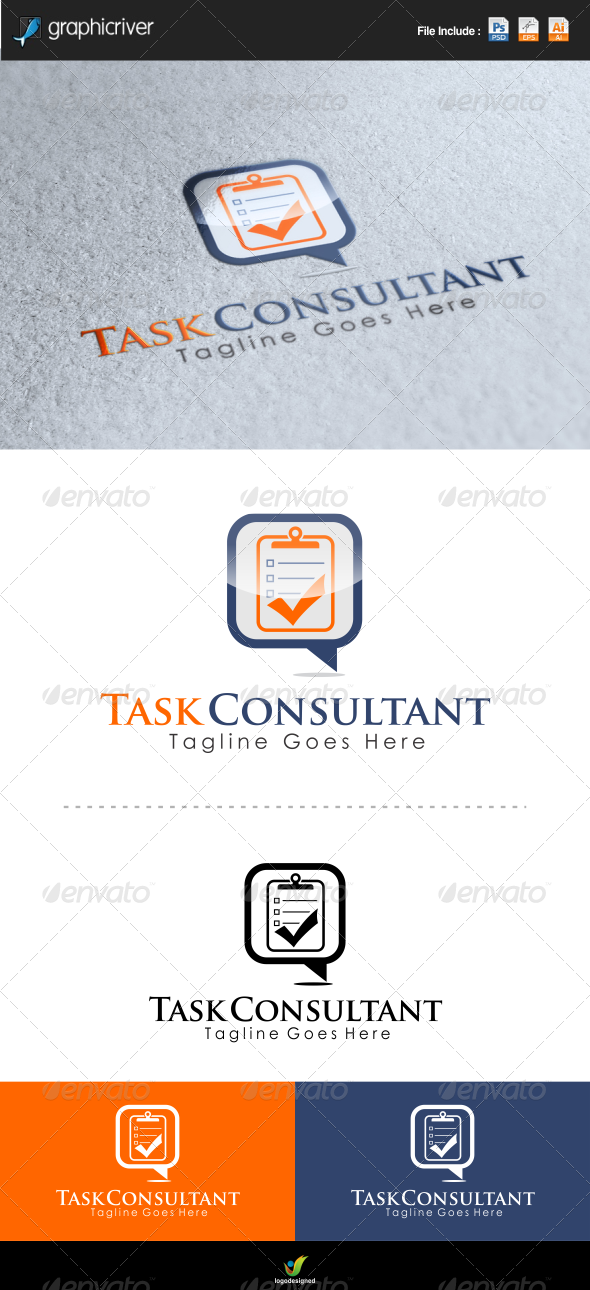 GraphicRiver Task Consulting Logo Template 6622817 GraphicRiver Task Consulting Logo Template 6622817