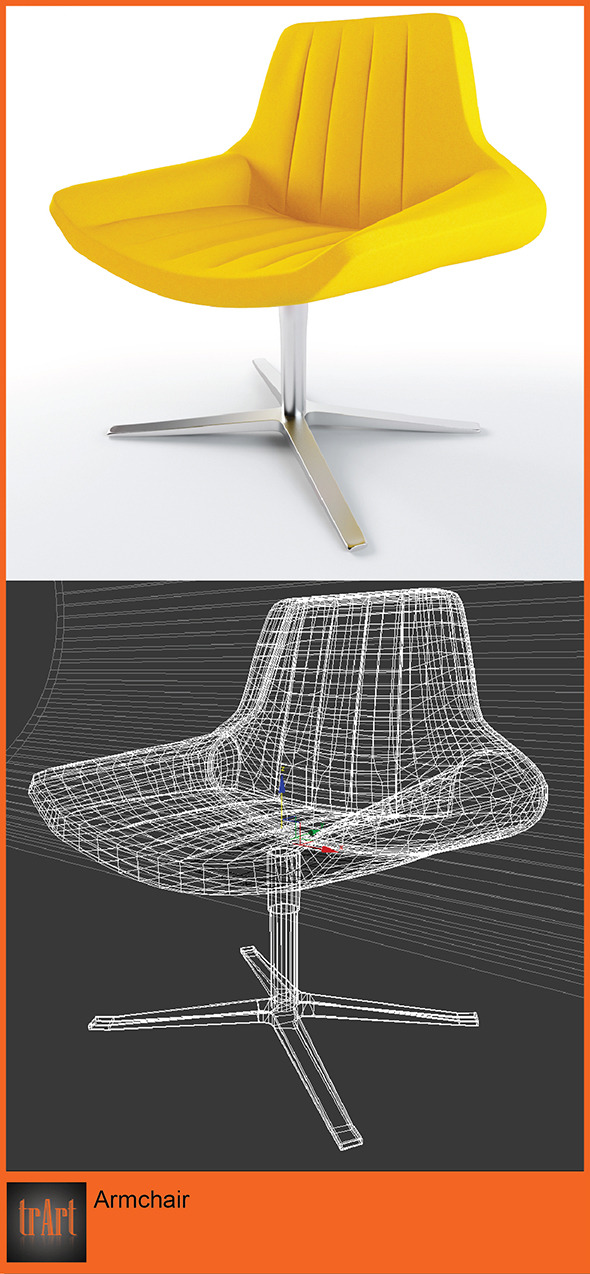 3DOcean Armchair 6634586 3DOcean Armchair 6634586