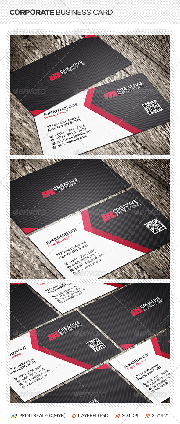 GraphicRiver Modern Business Card 6640833 GraphicRiver Modern Business Card 6640833