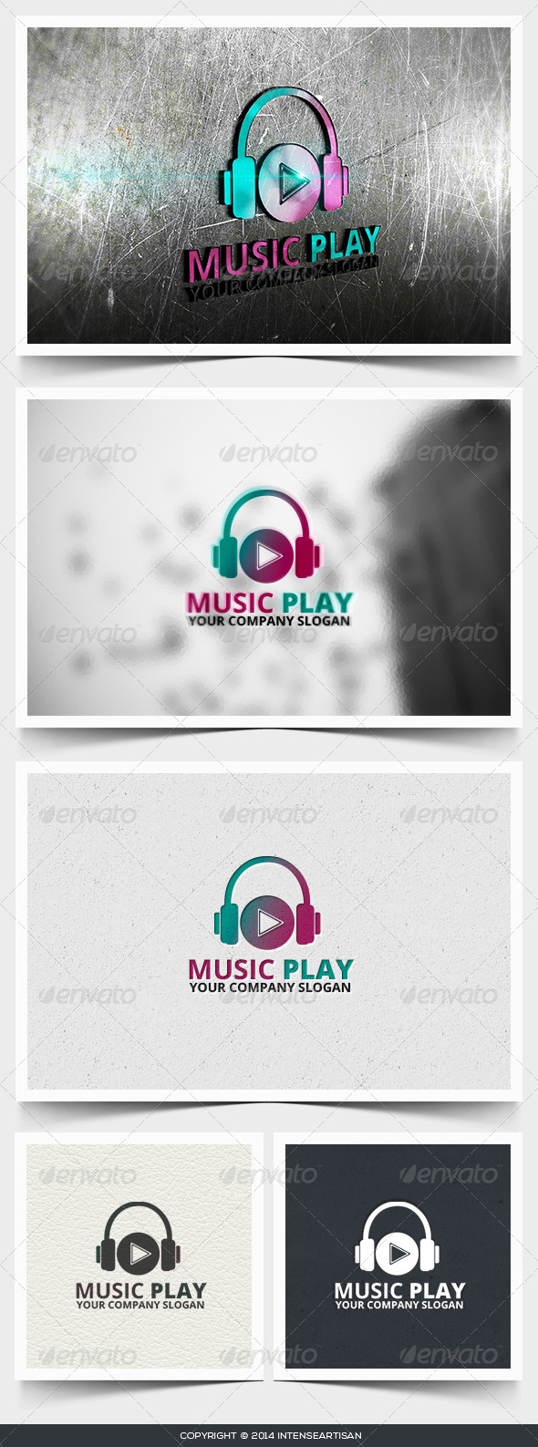 GraphicRiver Music Play Logo Template 6642751 GraphicRiver Music Play Logo Template 6642751