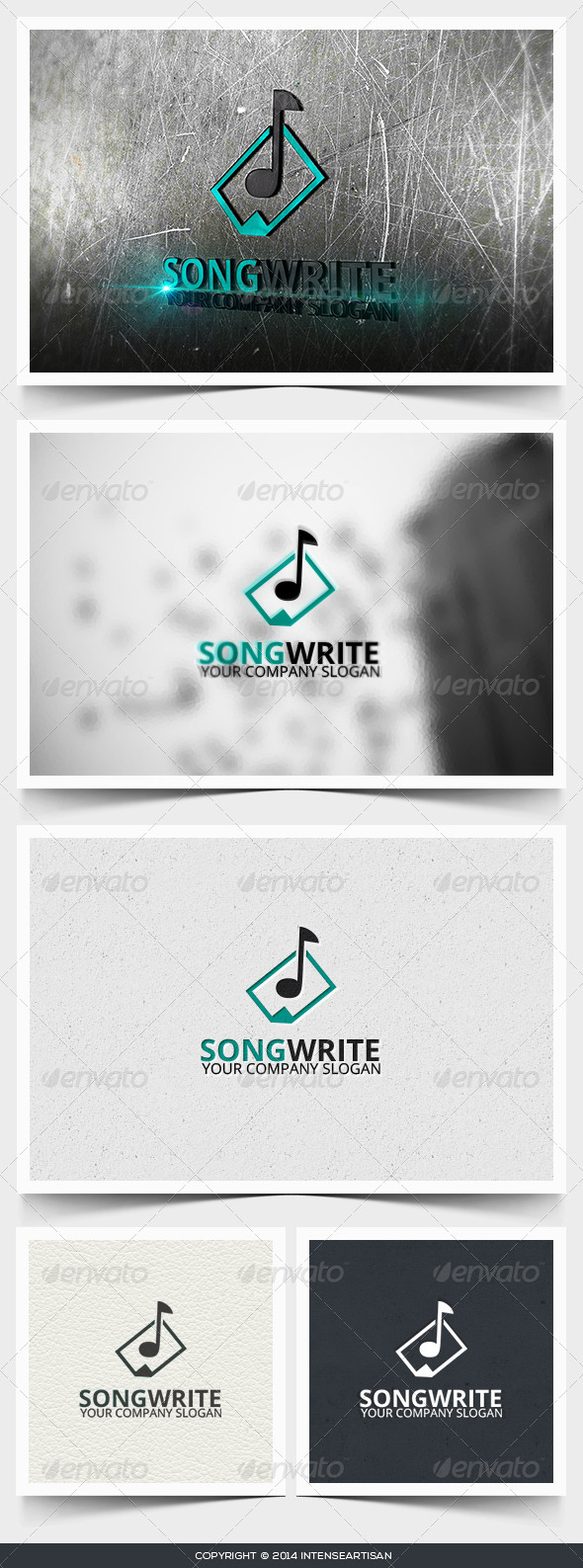 GraphicRiver Song Write Logo Template 6642990 GraphicRiver Song Write Logo Template 6642990