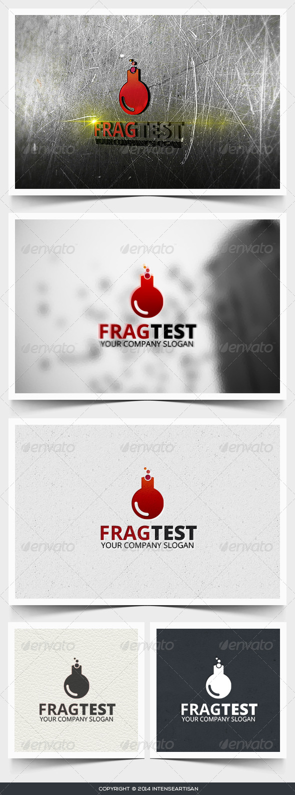 Frag Test Logo Template - Objects Logo Templates