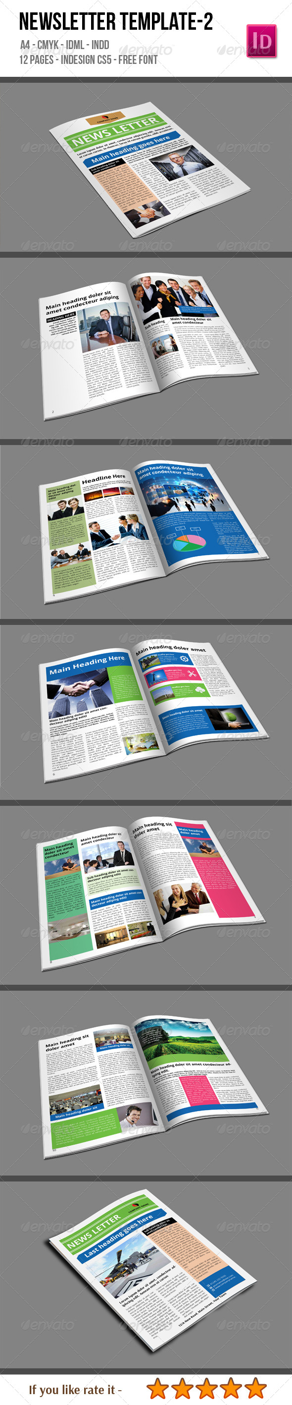 GraphicRiver Newsletter Template-2 6643344 GraphicRiver Newsletter Template-2 6643344